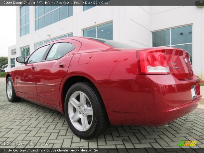 Inferno Red Crystal Pearl / Dark Slate Gray 2009 Dodge Charger R/T