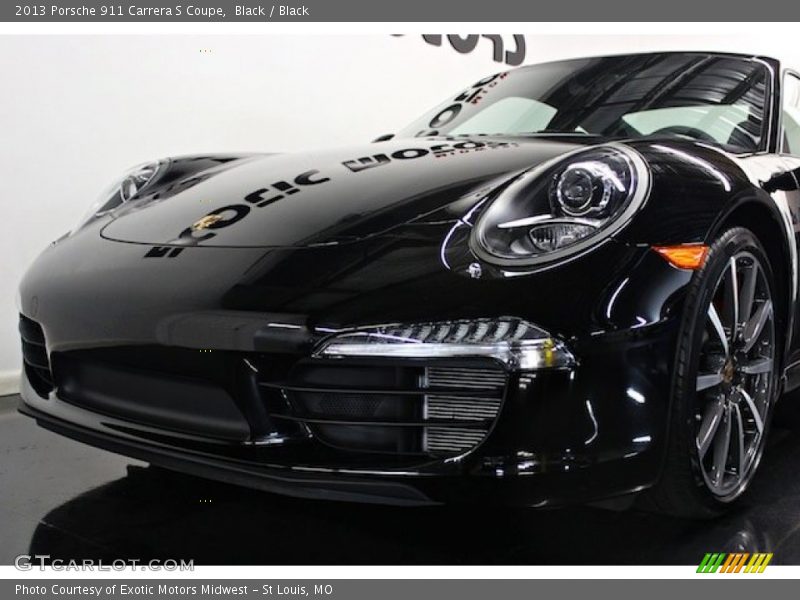 Black / Black 2013 Porsche 911 Carrera S Coupe