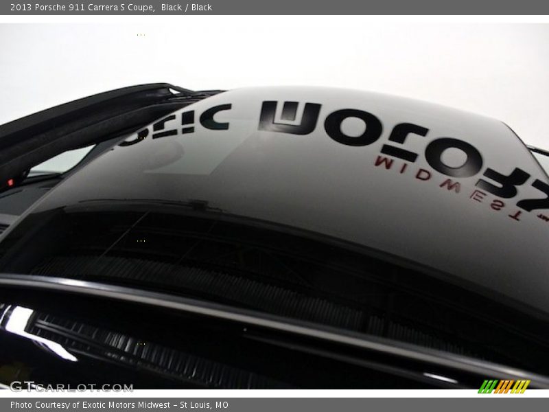 Black / Black 2013 Porsche 911 Carrera S Coupe
