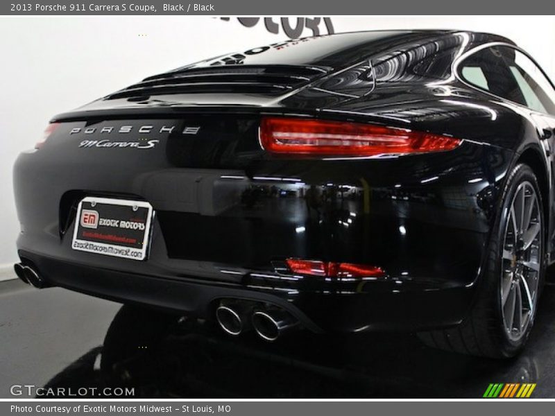 Black / Black 2013 Porsche 911 Carrera S Coupe