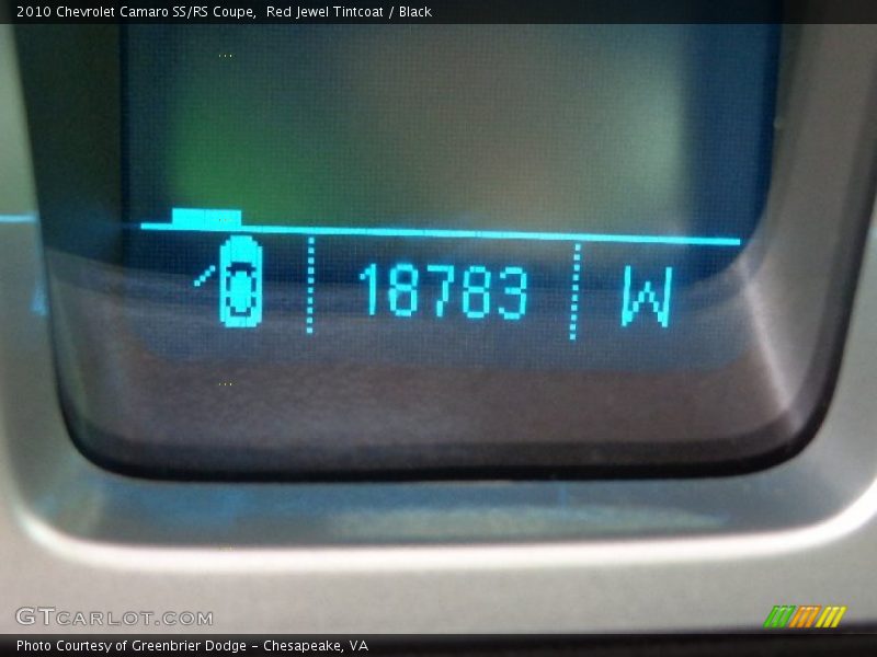 Red Jewel Tintcoat / Black 2010 Chevrolet Camaro SS/RS Coupe