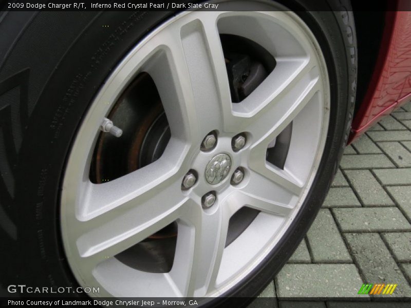 Inferno Red Crystal Pearl / Dark Slate Gray 2009 Dodge Charger R/T