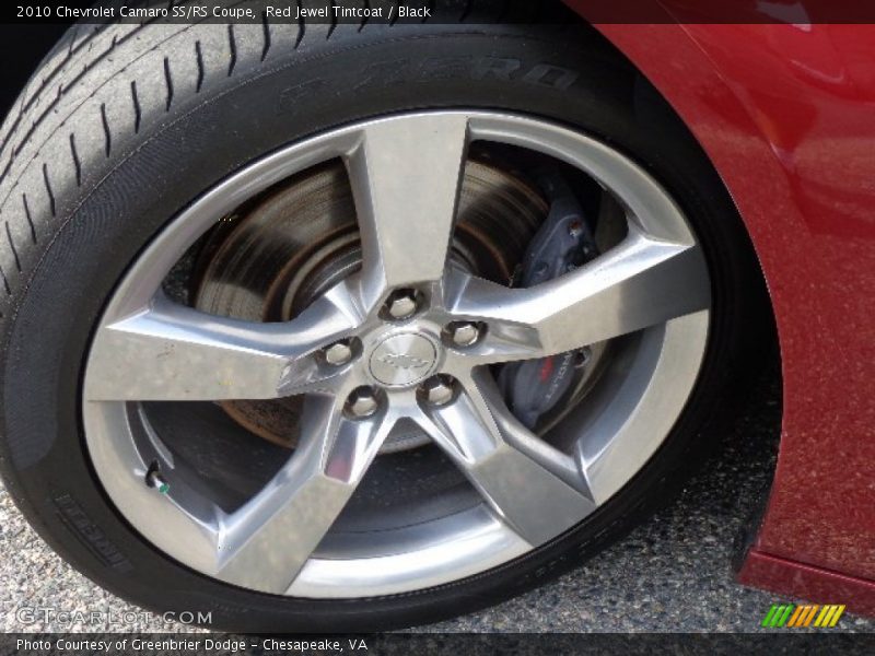 Red Jewel Tintcoat / Black 2010 Chevrolet Camaro SS/RS Coupe