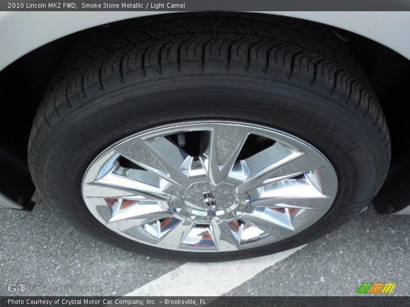 Smoke Stone Metallic / Light Camel 2010 Lincoln MKZ FWD
