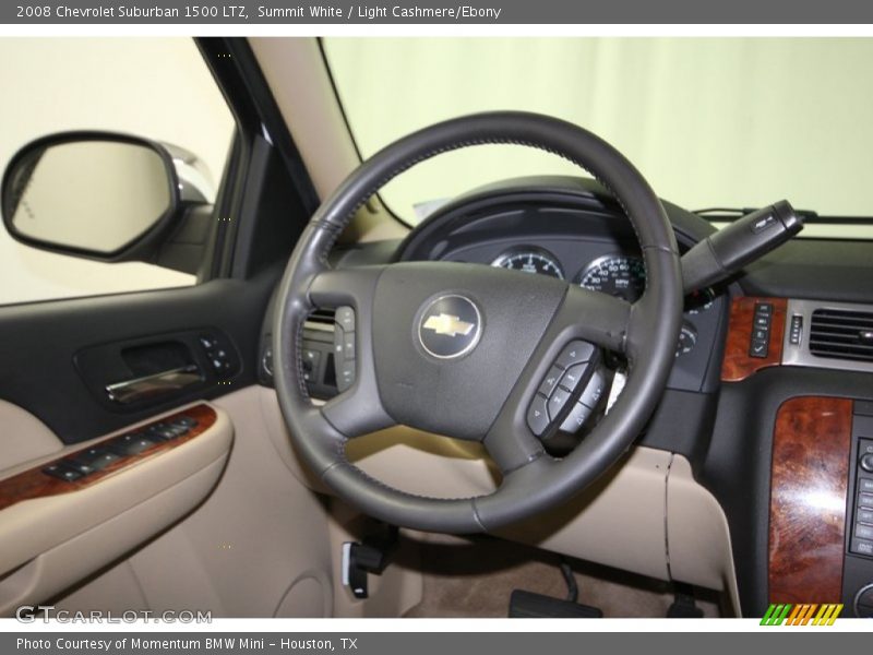 Summit White / Light Cashmere/Ebony 2008 Chevrolet Suburban 1500 LTZ