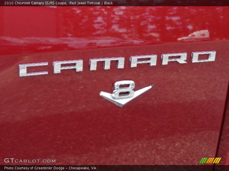 Red Jewel Tintcoat / Black 2010 Chevrolet Camaro SS/RS Coupe