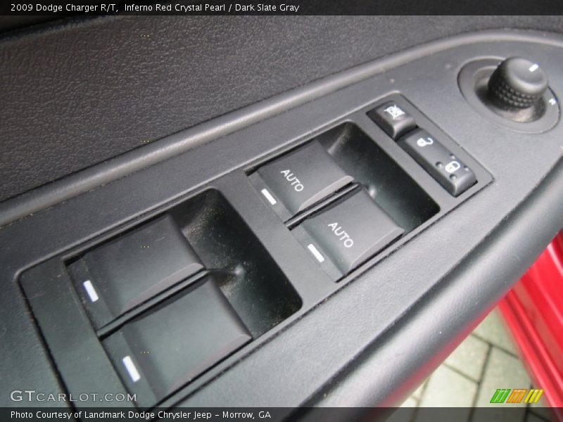 Inferno Red Crystal Pearl / Dark Slate Gray 2009 Dodge Charger R/T