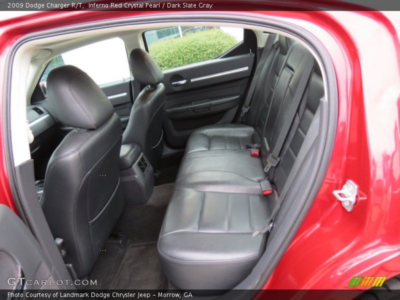 Inferno Red Crystal Pearl / Dark Slate Gray 2009 Dodge Charger R/T