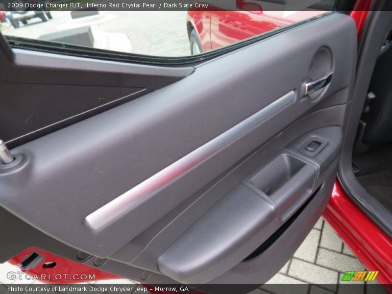 Inferno Red Crystal Pearl / Dark Slate Gray 2009 Dodge Charger R/T