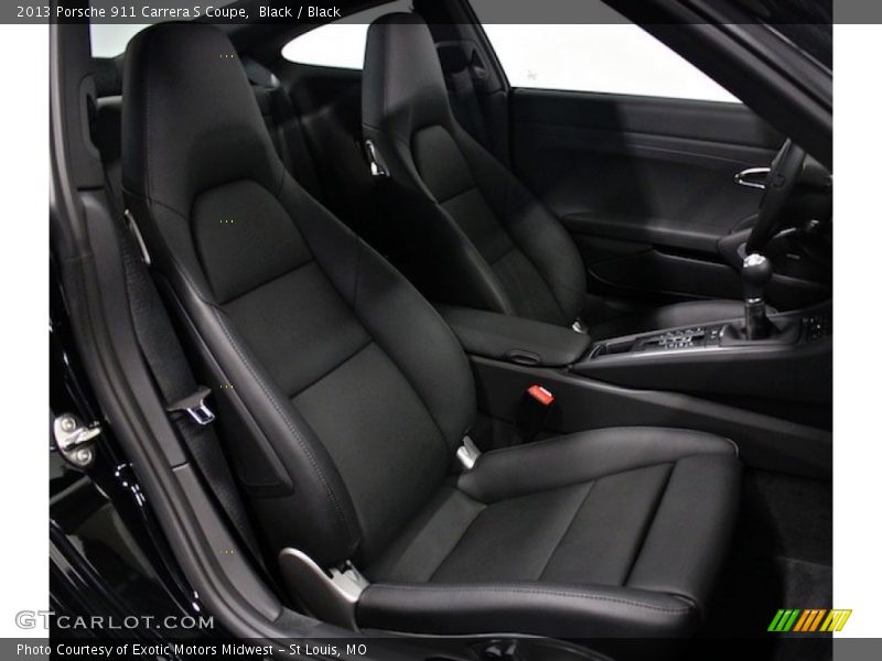 Front Seat of 2013 911 Carrera S Coupe