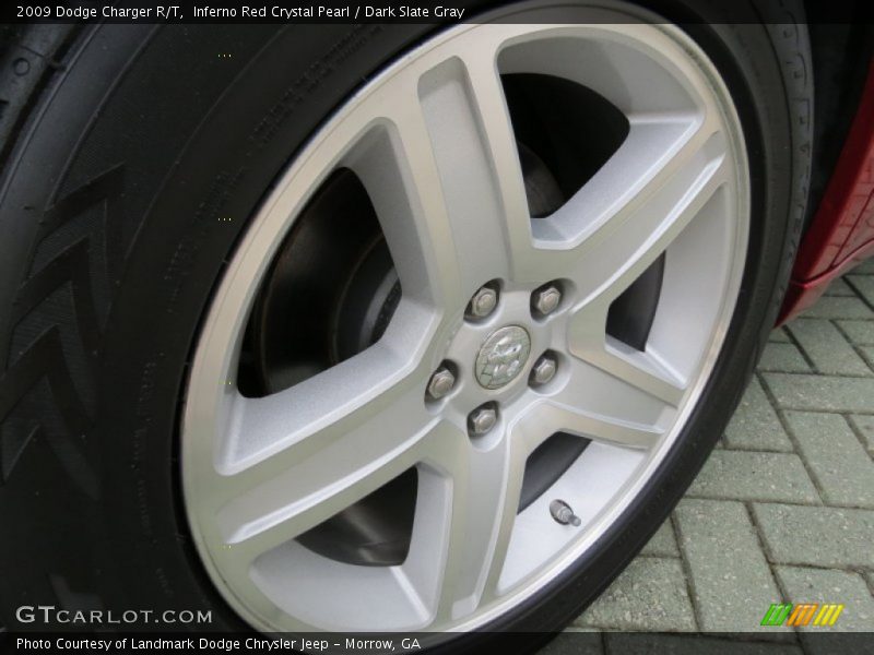 Inferno Red Crystal Pearl / Dark Slate Gray 2009 Dodge Charger R/T