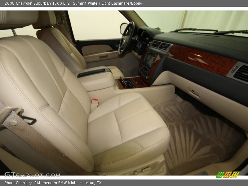 Summit White / Light Cashmere/Ebony 2008 Chevrolet Suburban 1500 LTZ