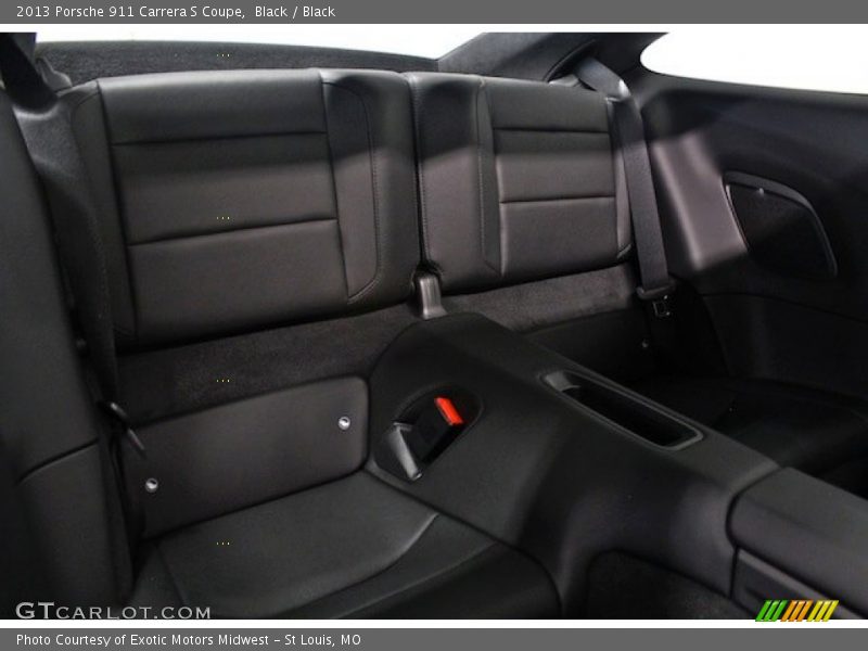 Rear Seat of 2013 911 Carrera S Coupe