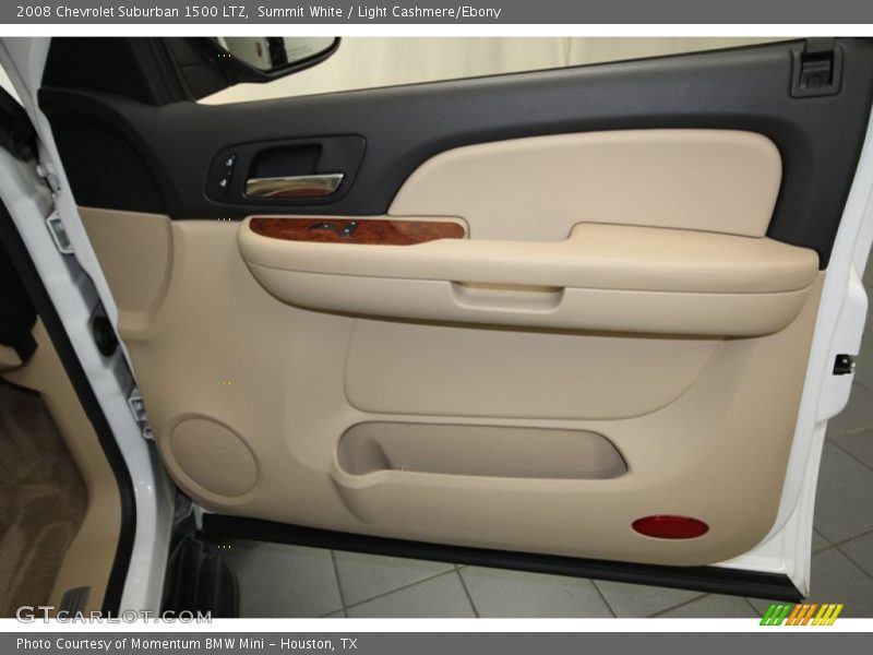 Summit White / Light Cashmere/Ebony 2008 Chevrolet Suburban 1500 LTZ