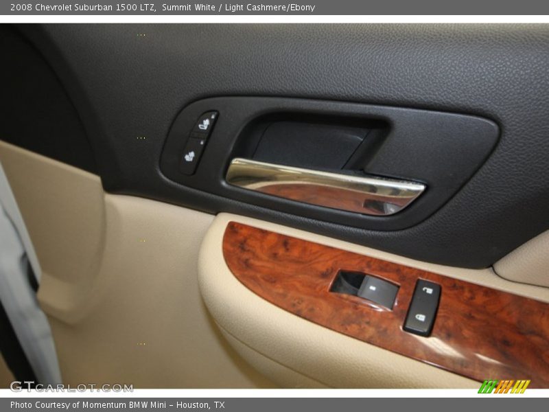Summit White / Light Cashmere/Ebony 2008 Chevrolet Suburban 1500 LTZ