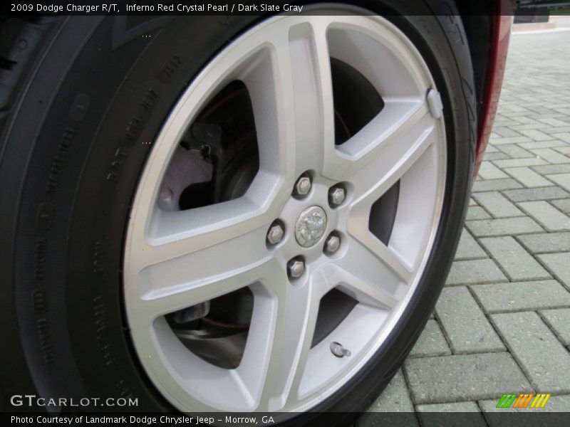 Inferno Red Crystal Pearl / Dark Slate Gray 2009 Dodge Charger R/T