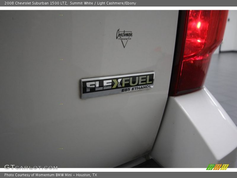 Summit White / Light Cashmere/Ebony 2008 Chevrolet Suburban 1500 LTZ