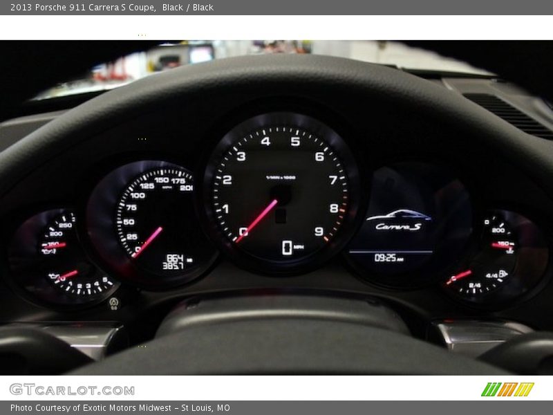  2013 911 Carrera S Coupe Carrera S Coupe Gauges