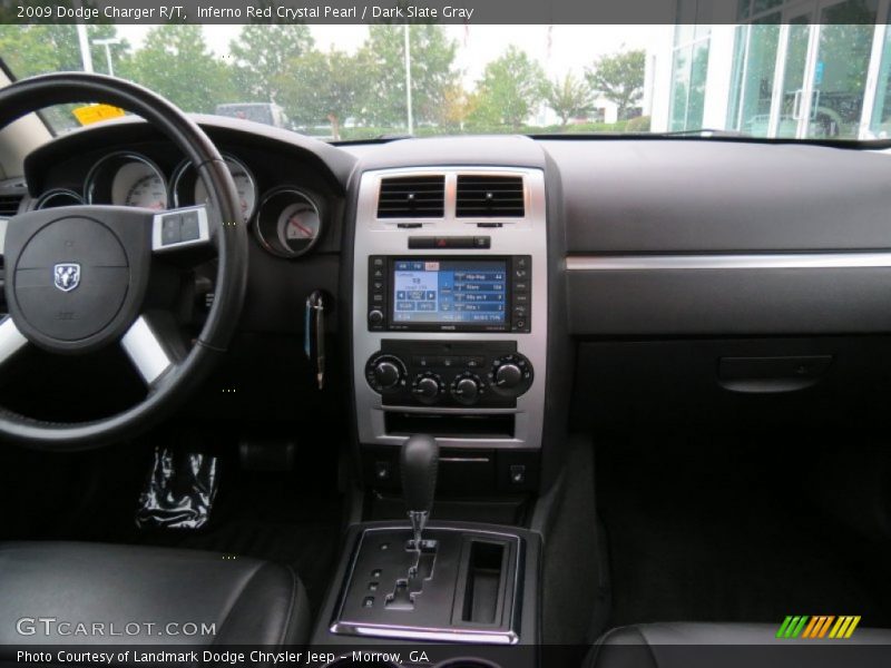 Inferno Red Crystal Pearl / Dark Slate Gray 2009 Dodge Charger R/T