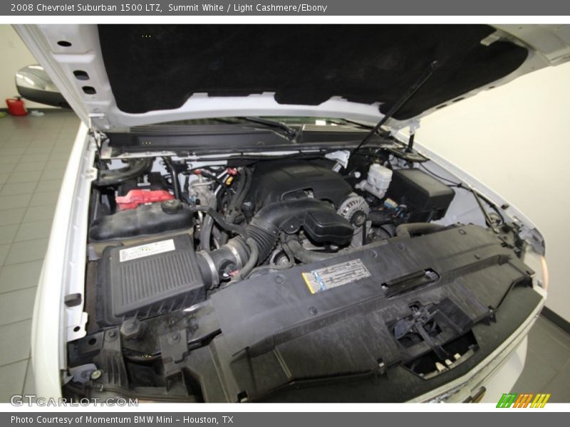 Summit White / Light Cashmere/Ebony 2008 Chevrolet Suburban 1500 LTZ