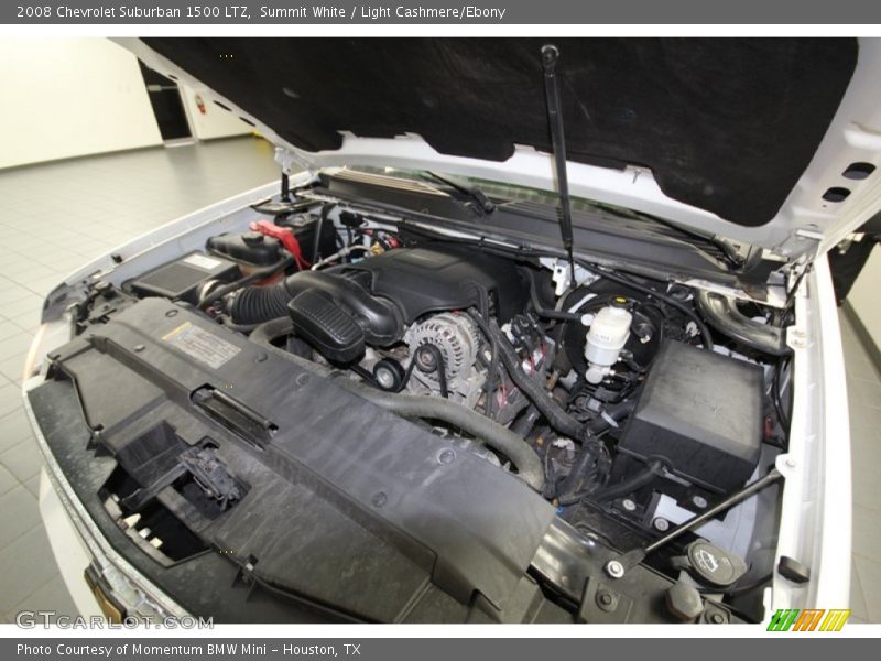 Summit White / Light Cashmere/Ebony 2008 Chevrolet Suburban 1500 LTZ