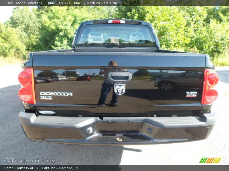 Black / Medium Slate Gray 2006 Dodge Dakota SLT Quad Cab 4x4