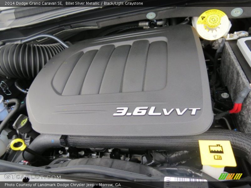  2014 Grand Caravan SE Engine - 3.6 Liter DOHC 24-Valve VVT V6
