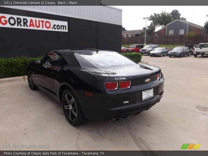 Black / Black 2011 Chevrolet Camaro LS Coupe