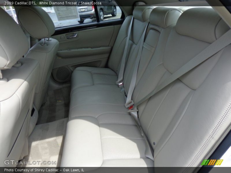 White Diamond Tricoat / Shale/Cocoa 2009 Cadillac DTS