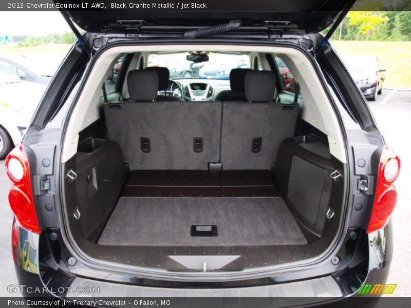 Black Granite Metallic / Jet Black 2013 Chevrolet Equinox LT AWD