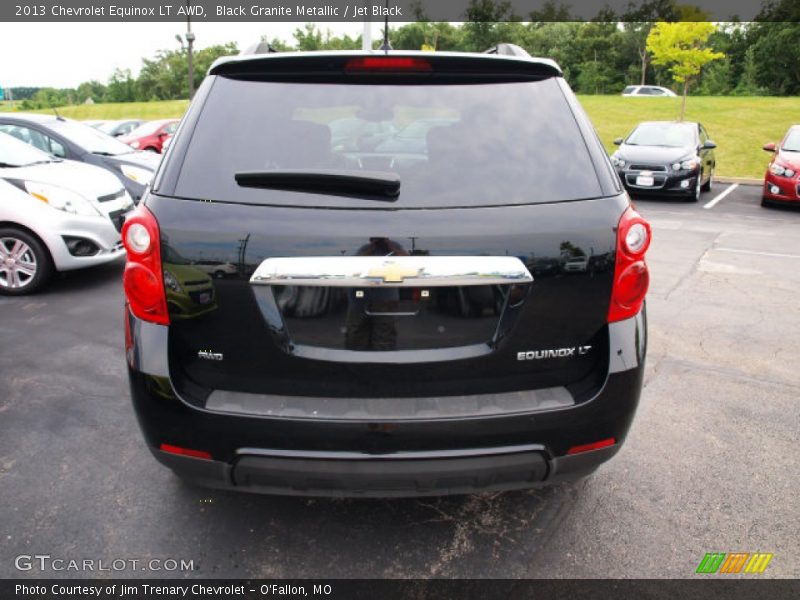 Black Granite Metallic / Jet Black 2013 Chevrolet Equinox LT AWD