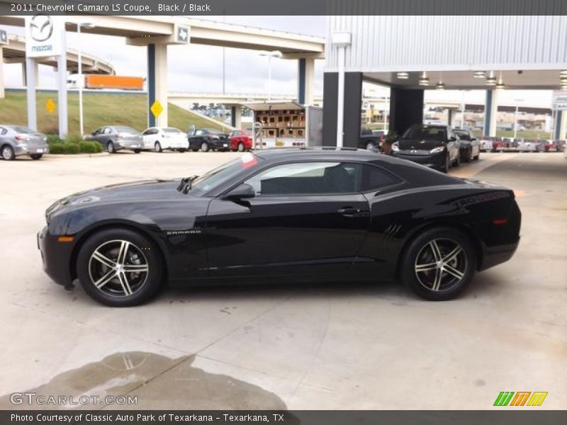 Black / Black 2011 Chevrolet Camaro LS Coupe