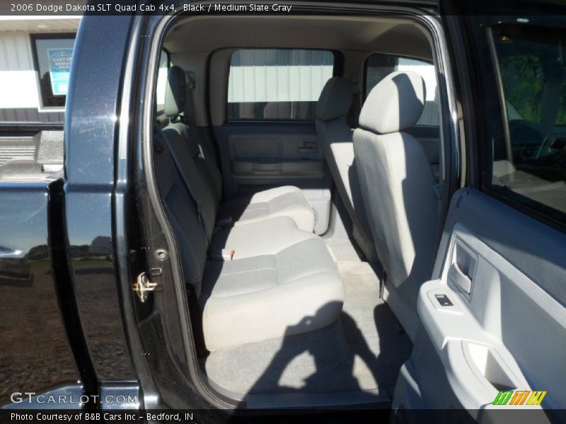 Black / Medium Slate Gray 2006 Dodge Dakota SLT Quad Cab 4x4