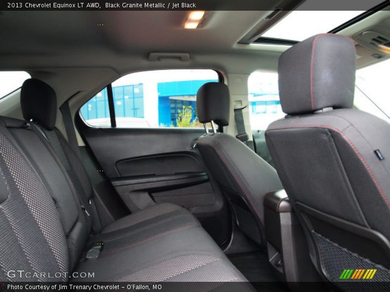 Black Granite Metallic / Jet Black 2013 Chevrolet Equinox LT AWD