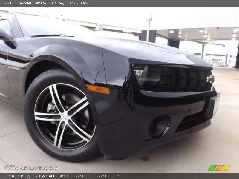 Black / Black 2011 Chevrolet Camaro LS Coupe
