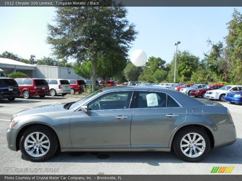 Tungsten Metallic / Black 2012 Chrysler 300 Limited