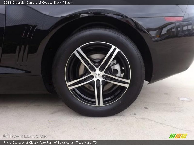 Black / Black 2011 Chevrolet Camaro LS Coupe