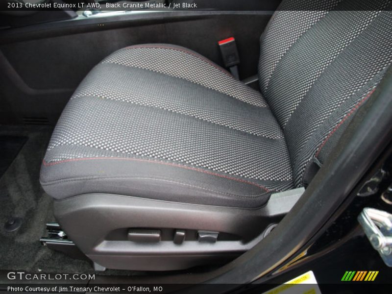Black Granite Metallic / Jet Black 2013 Chevrolet Equinox LT AWD