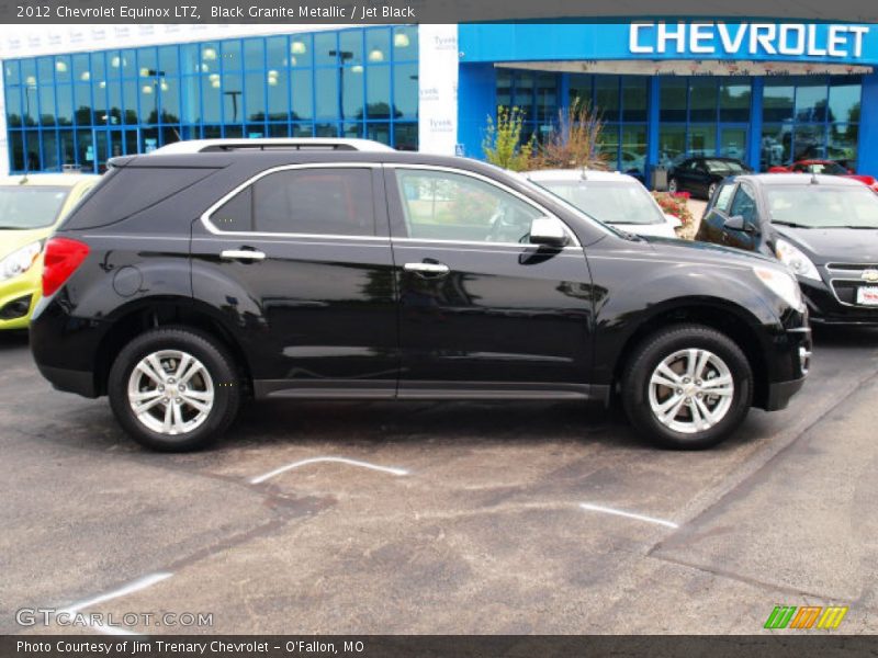 Black Granite Metallic / Jet Black 2012 Chevrolet Equinox LTZ