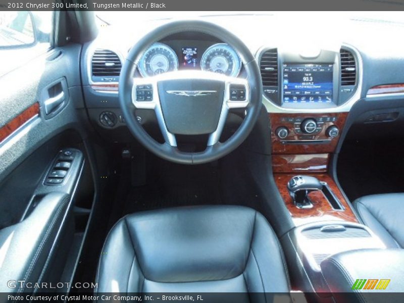 Tungsten Metallic / Black 2012 Chrysler 300 Limited