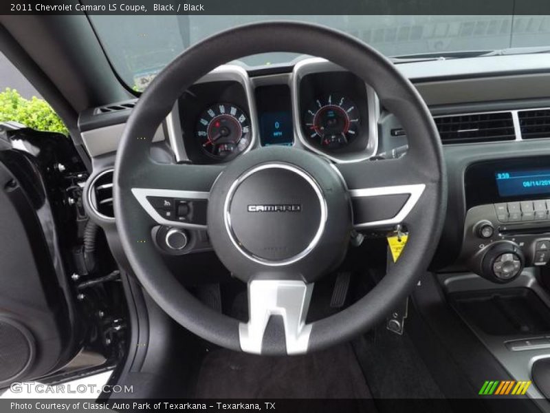 Black / Black 2011 Chevrolet Camaro LS Coupe