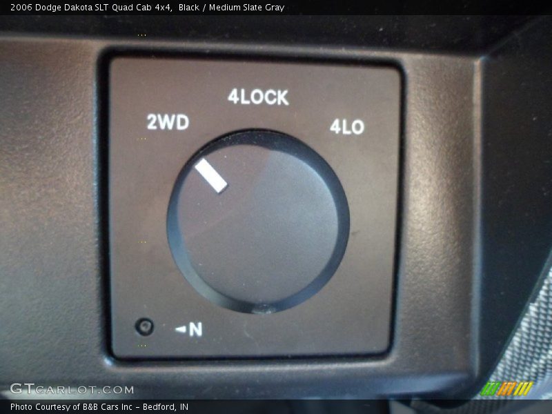 Black / Medium Slate Gray 2006 Dodge Dakota SLT Quad Cab 4x4