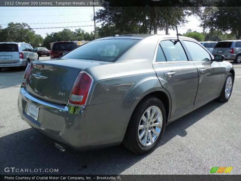 Tungsten Metallic / Black 2012 Chrysler 300 Limited