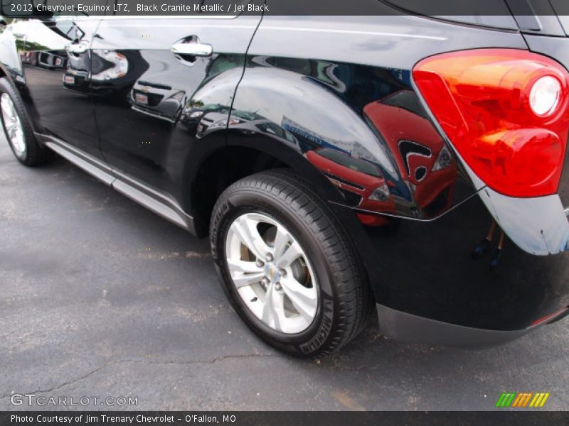 Black Granite Metallic / Jet Black 2012 Chevrolet Equinox LTZ