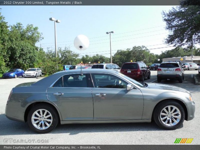 Tungsten Metallic / Black 2012 Chrysler 300 Limited