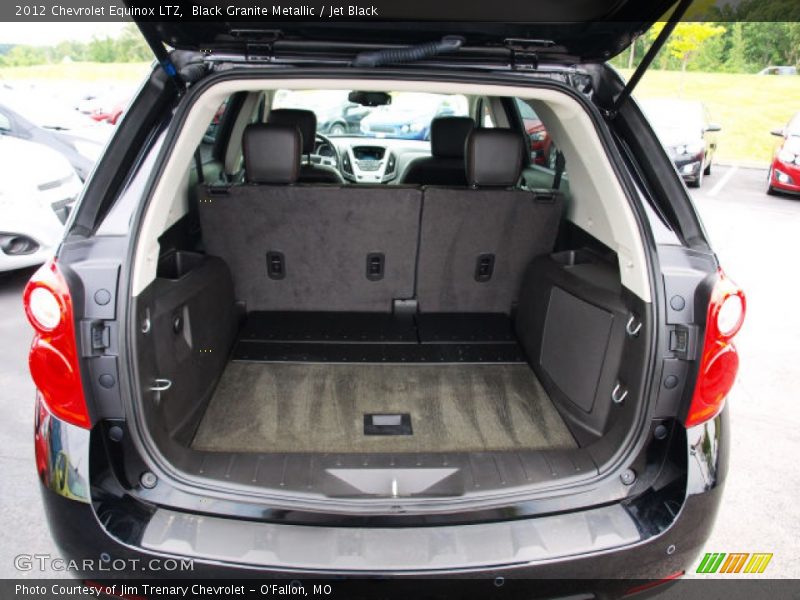 Black Granite Metallic / Jet Black 2012 Chevrolet Equinox LTZ