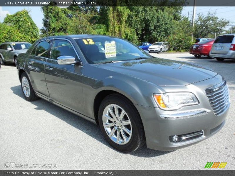 Tungsten Metallic / Black 2012 Chrysler 300 Limited