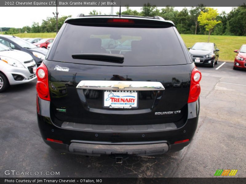 Black Granite Metallic / Jet Black 2012 Chevrolet Equinox LTZ