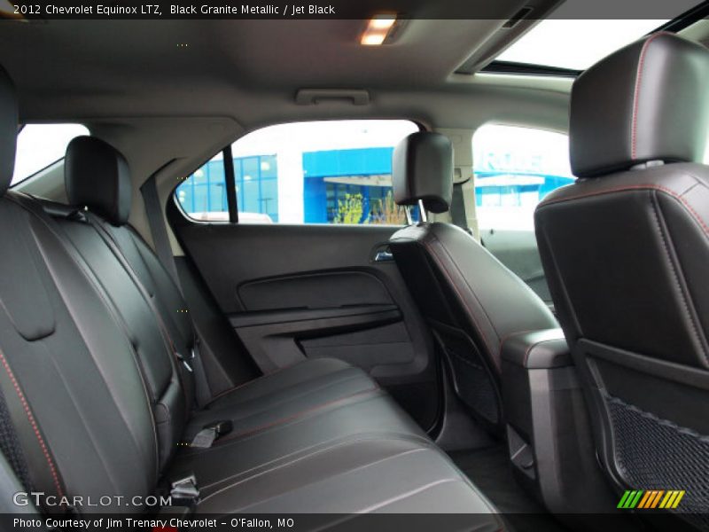 Black Granite Metallic / Jet Black 2012 Chevrolet Equinox LTZ