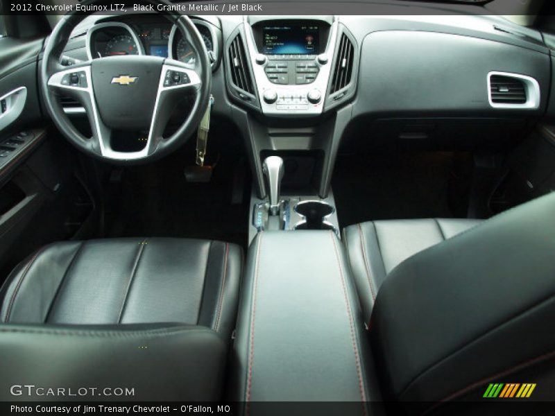 Black Granite Metallic / Jet Black 2012 Chevrolet Equinox LTZ